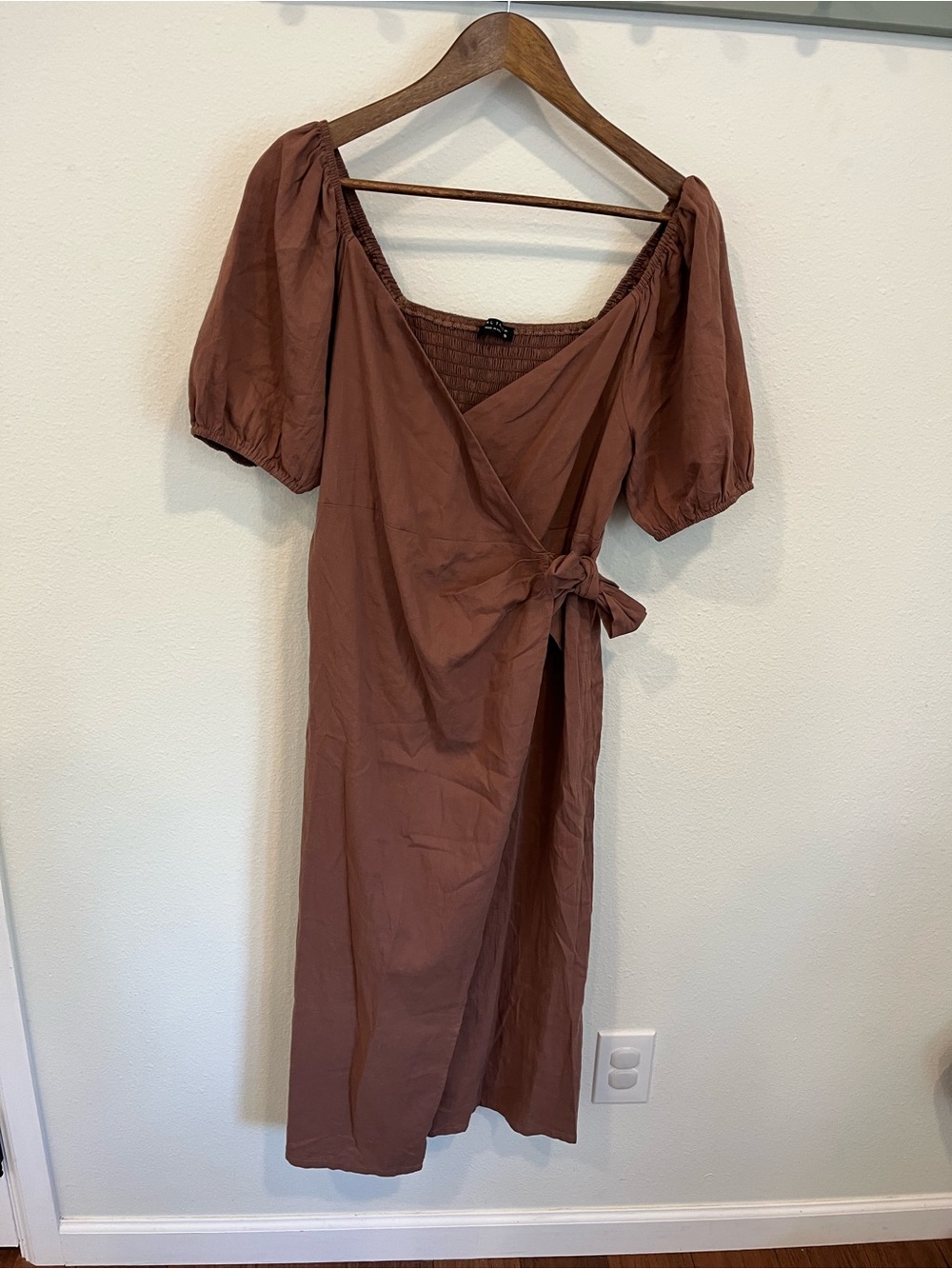Mauve Wrap Dress